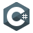 C# logo